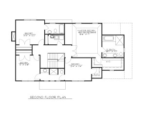 MADISON SECOND FLOOR PLAN